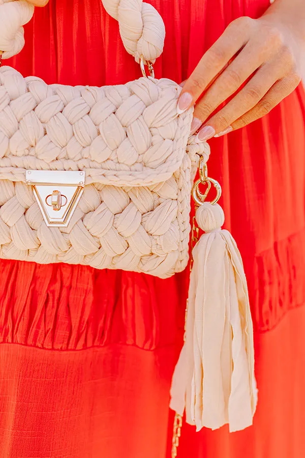 Montego Woven Purse in Champagne sold by Impressions product image thumbnail 3