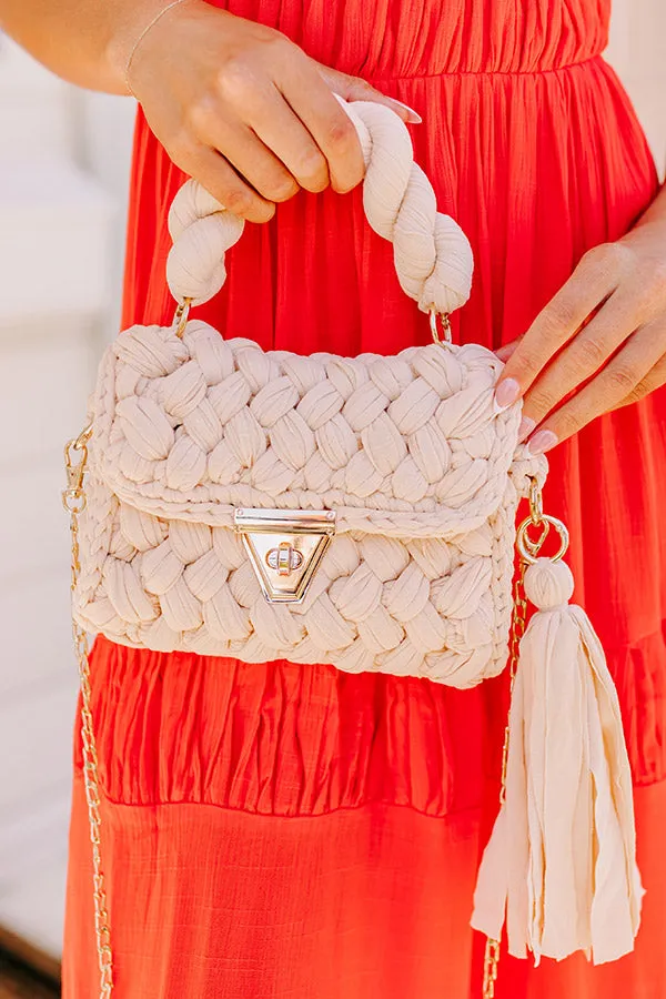 Montego Woven Purse in Champagne sold by Impressions product image thumbnail 4