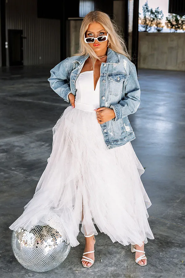 Bride Distressed Denim Jacket sold by Impressions product image thumbnail 4
