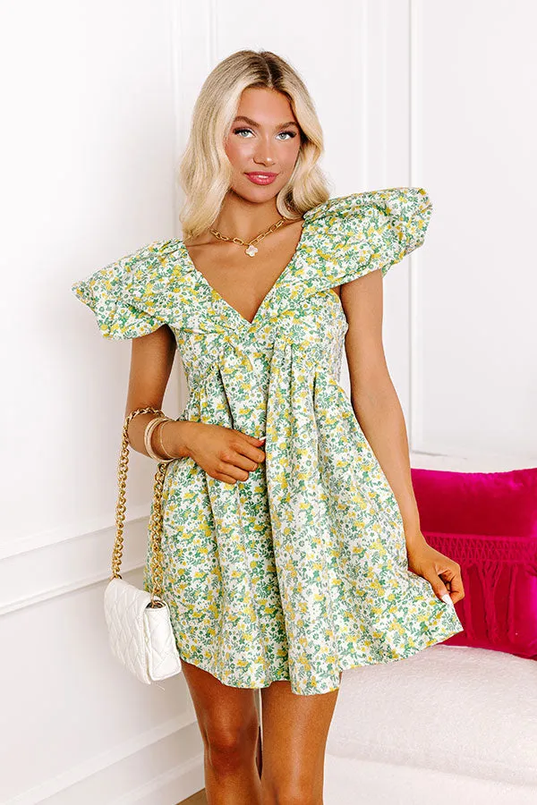 Bloom With A View Mini Dress sold by Impressions