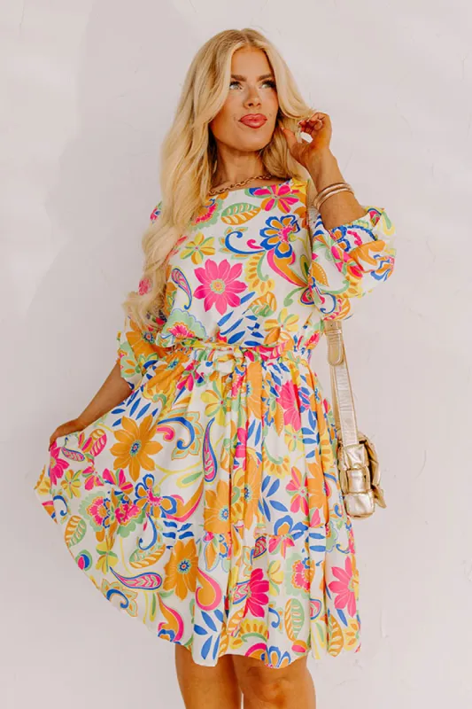 Favorite Adventure Floral Dress Curves sold by Impressions