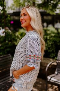 Promise Me Dear Shift Top sold by Impressions