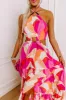 Coastal Charm Halter Maxi Dress sold by Impressions