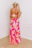 Coastal Charm Halter Maxi Dress sold by Impressions