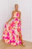 Coastal Charm Halter Maxi Dress sold by Impressions