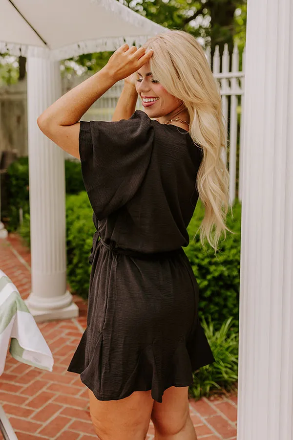 Flirty And Sweet Romper in Black Curves sold by Impressions product image thumbnail 4