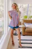 Smiles and Stripes Shift Top sold by Impressions