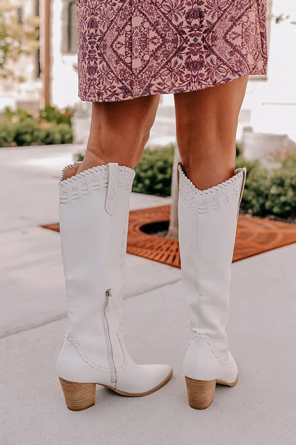 The Aubree Faux Leather Knee High Boot sold by Impressions product image thumbnail 4