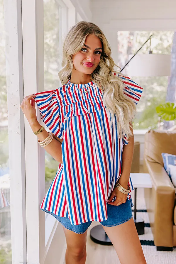Smiles and Stripes Shift Top sold by Impressions product image thumbnail 3