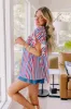 Smiles and Stripes Shift Top sold by Impressions