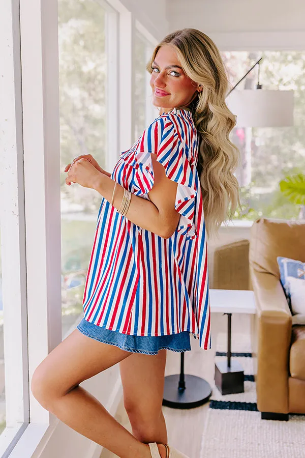 Smiles and Stripes Shift Top sold by Impressions product image thumbnail 4