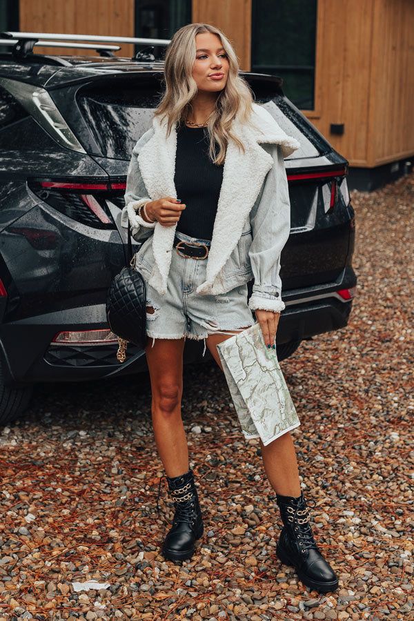 Layer Lover Sherpa Denim Jacket sold by Impressions product image thumbnail 3