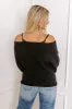 Skyscraper Snowfall Sweater In Black sold by Impressions