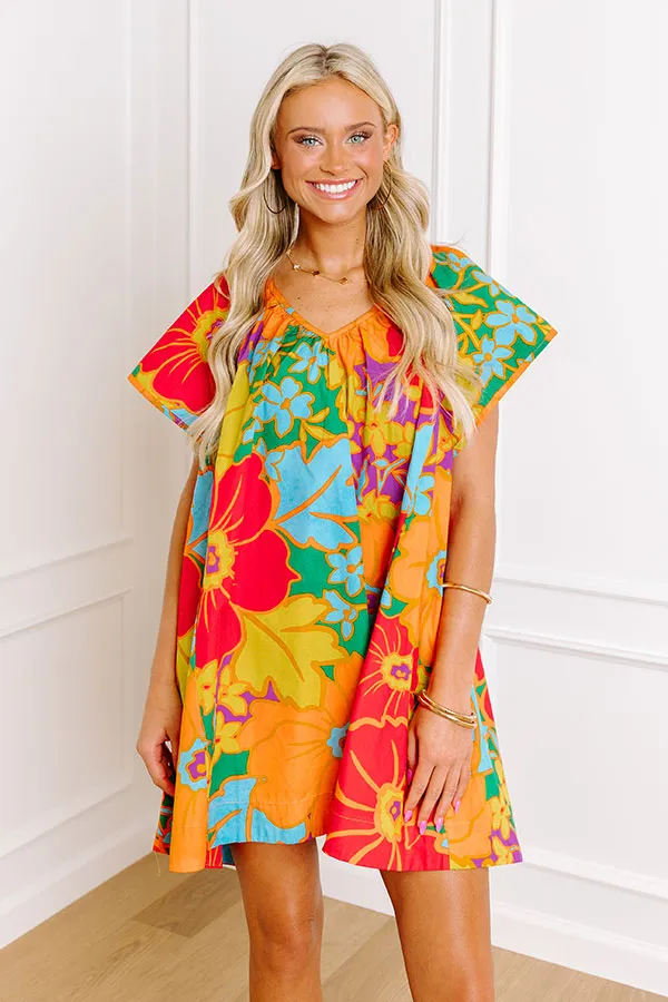 Bora Bora Babe Floral Mini Dress sold by Impressions product image thumbnail 2