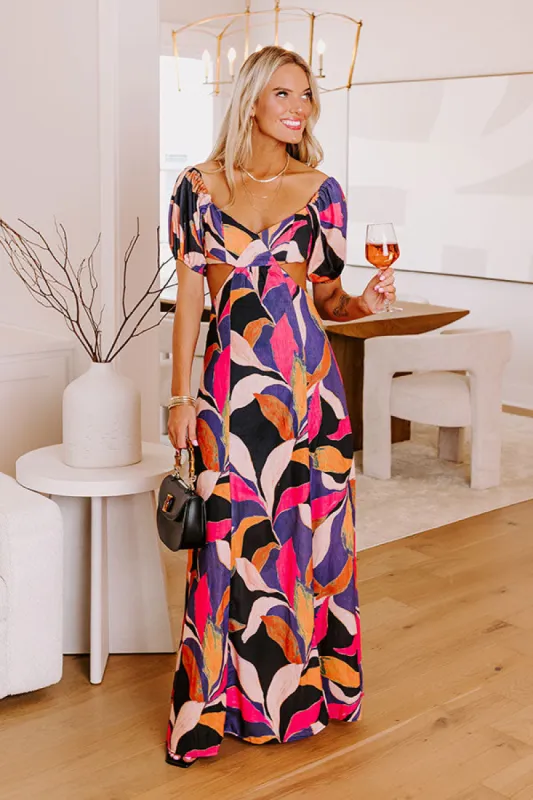 Coastal Glam Cut Out Maxi Dress sold by Impressions