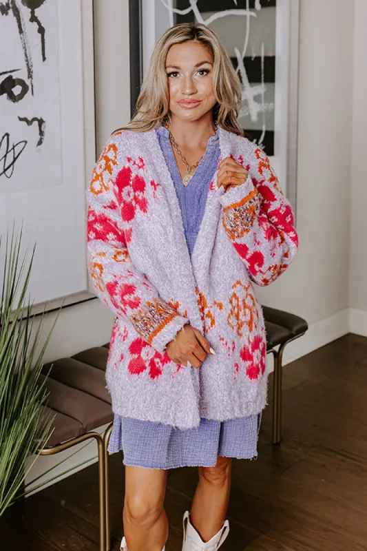 Fan of Floral Knit Cardigan sold by Impressions