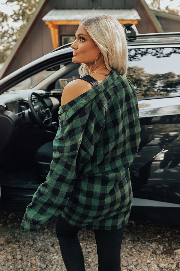 Bonfire Date Plaid Tunic Dress sold by Impressions product image thumbnail 5