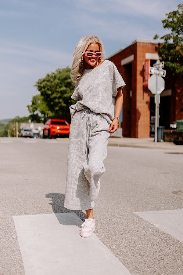 Lattes First Shift Top in Grey sold by Impressions product image thumbnail 3