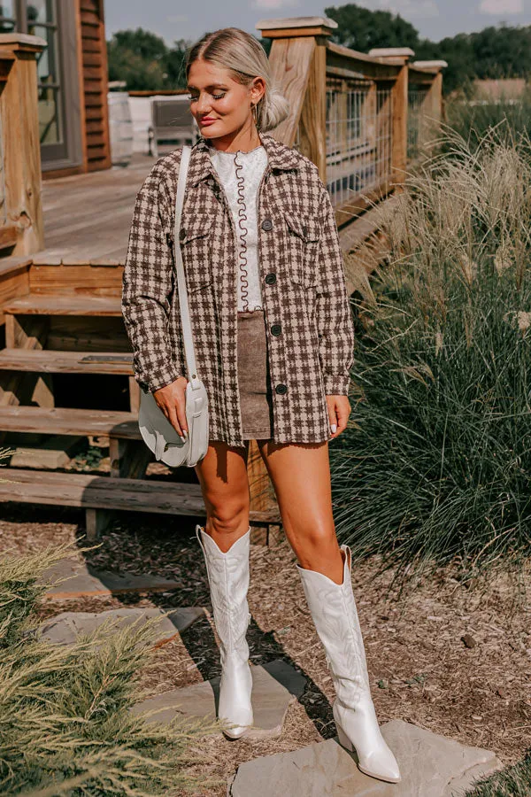 Caffeine Crush Checkered Jacket sold by Impressions product image thumbnail 3