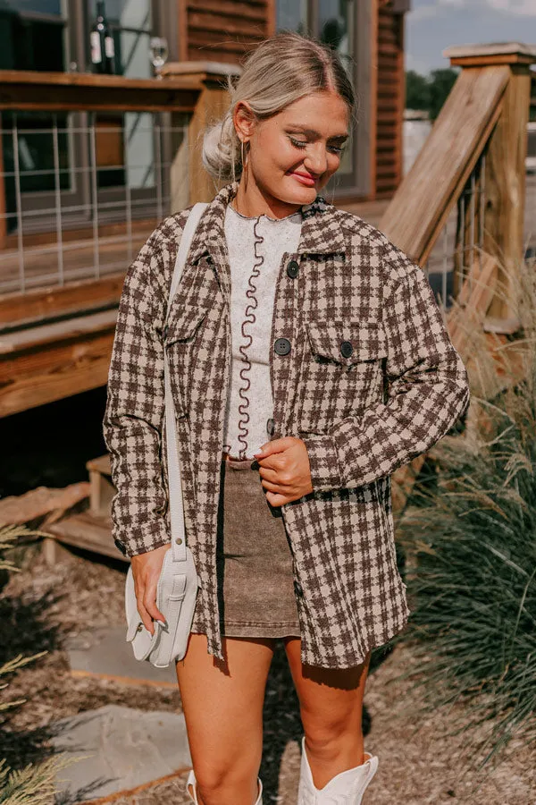 Caffeine Crush Checkered Jacket sold by Impressions product image thumbnail 4