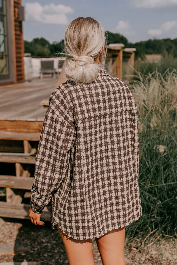 Caffeine Crush Checkered Jacket sold by Impressions product image thumbnail 5