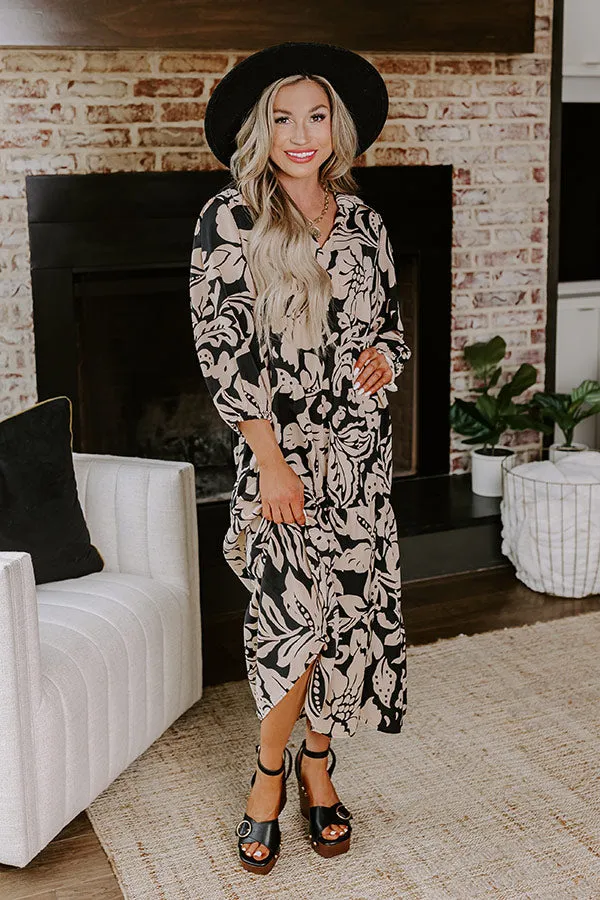 One Way Ticket Floral Midi sold by Impressions product image thumbnail 2