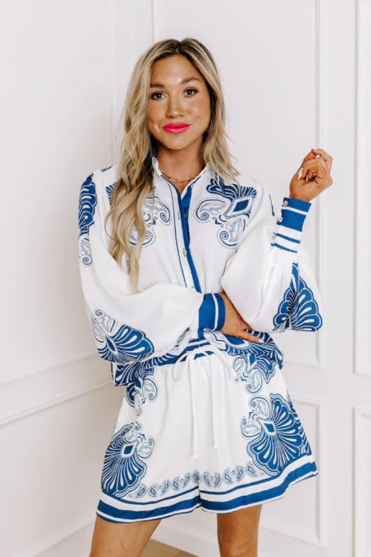 Discover Paradise Button Up sold by Impressions