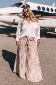 Patio Days High Waist Pants Curves sold by Impressions