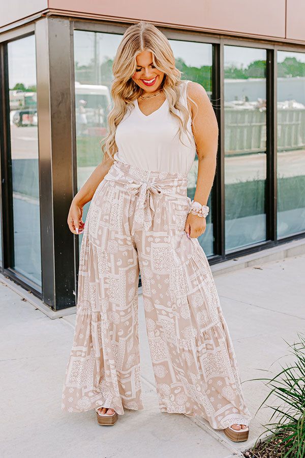 Patio Days High Waist Pants Curves sold by Impressions