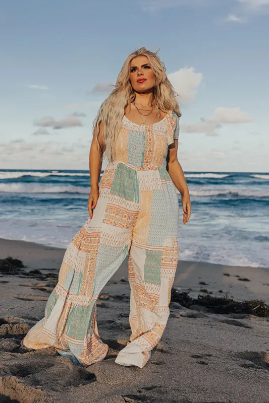Breezy Retreat Jumpsuit Curves sold by Impressions