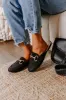 The Elle Faux Suede Mule Loafer sold by Impressions