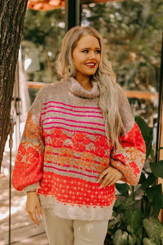 Autumn Brunch Knit Sweater Curves sold by Impressions