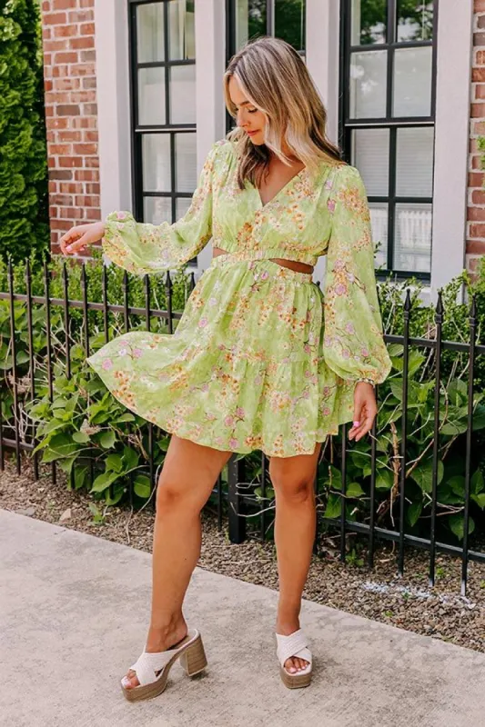 Hawaiian Paradise Cut Out Dress sold by Impressions