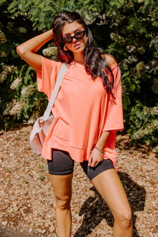Charm And Candor Shift Top sold by Impressions