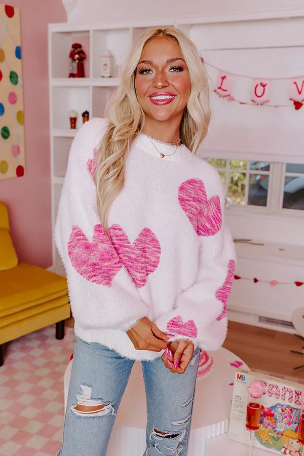 You're My Sweetheart Eyelash Knit Sweater sold by Impressions product image thumbnail 4