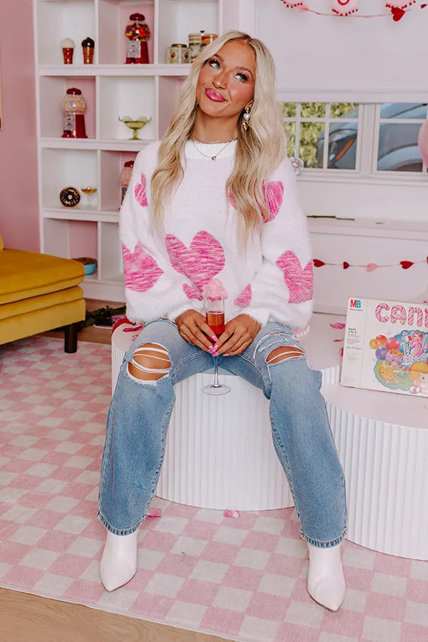 You're My Sweetheart Eyelash Knit Sweater sold by Impressions