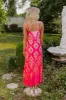 Make A Statement Satin Maxi Dress sold by Impressions