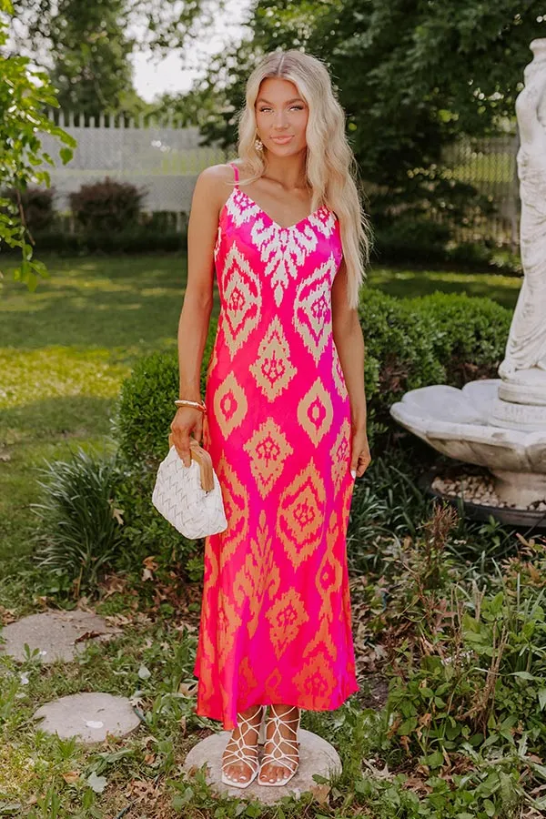 Make A Statement Satin Maxi Dress sold by Impressions product image thumbnail 5