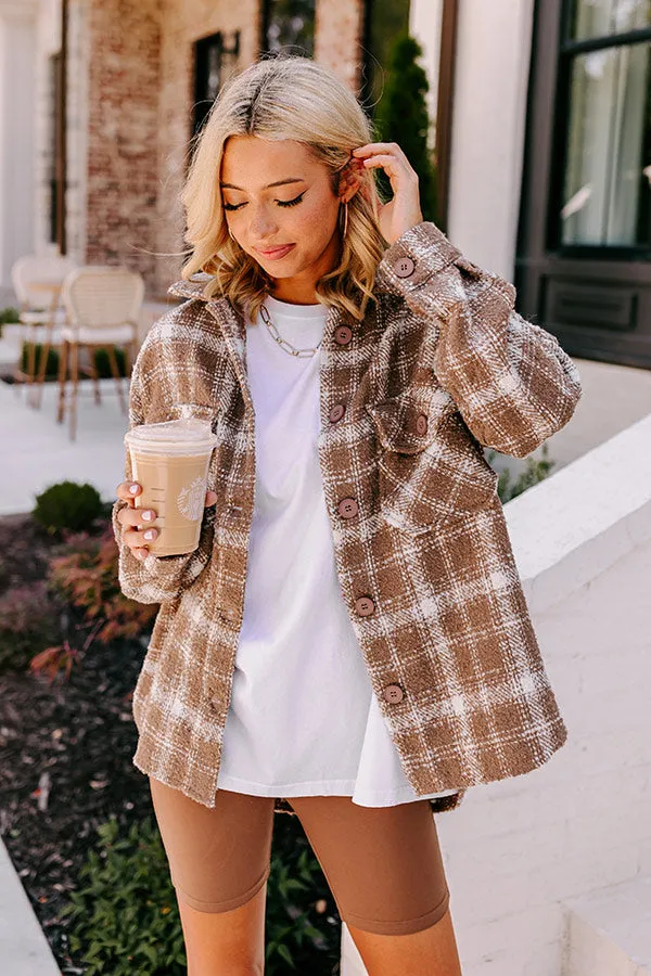 Market Square Lightweight Jacket in Mocha sold by Impressions