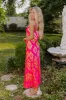 Make A Statement Satin Maxi Dress sold by Impressions