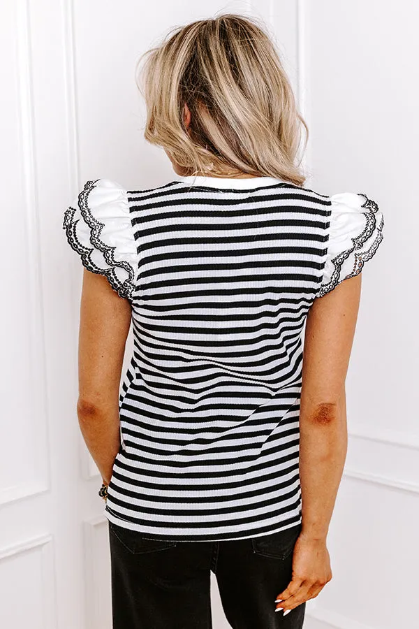 Country Club Charm Stripe Top sold by Impressions product image thumbnail 3