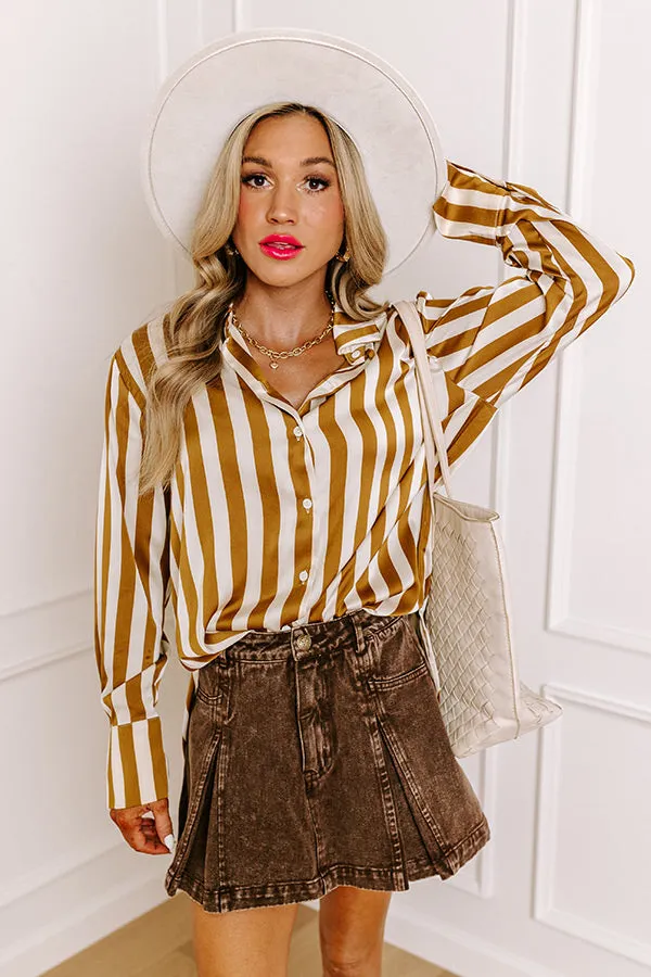 Always On The VIP List Stripe Top sold by Impressions product image thumbnail 5