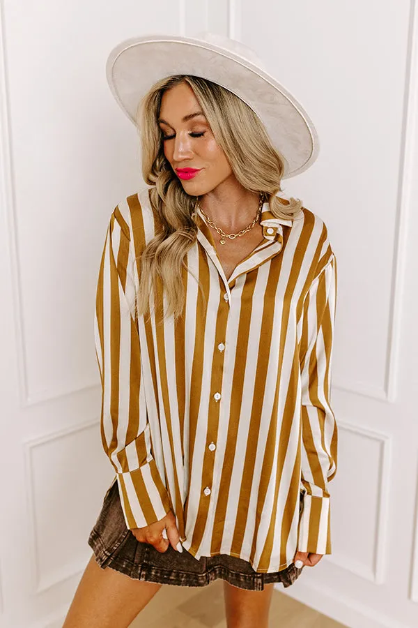 Always On The VIP List Stripe Top sold by Impressions product image thumbnail 4