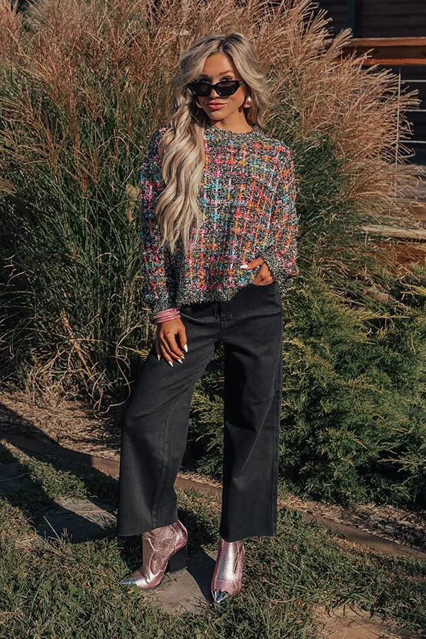 Stop Time Metallic Knit Sweater sold by Impressions product image thumbnail 2