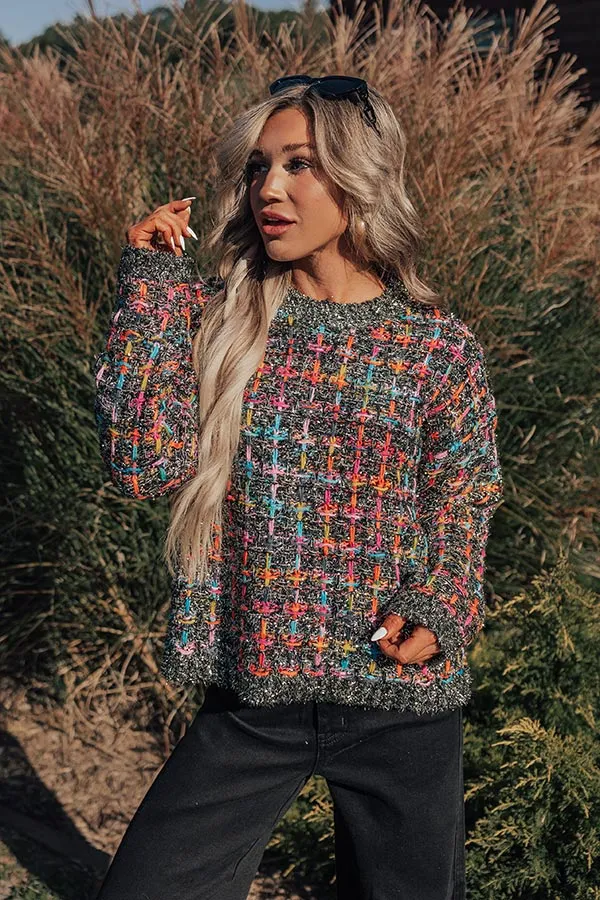 Stop Time Metallic Knit Sweater sold by Impressions product image thumbnail 4