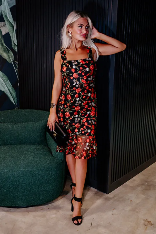 A Dreamy Escape Embroidered Midi sold by Impressions