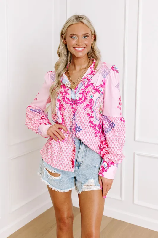 Boarding First Class Shift Top sold by Impressions