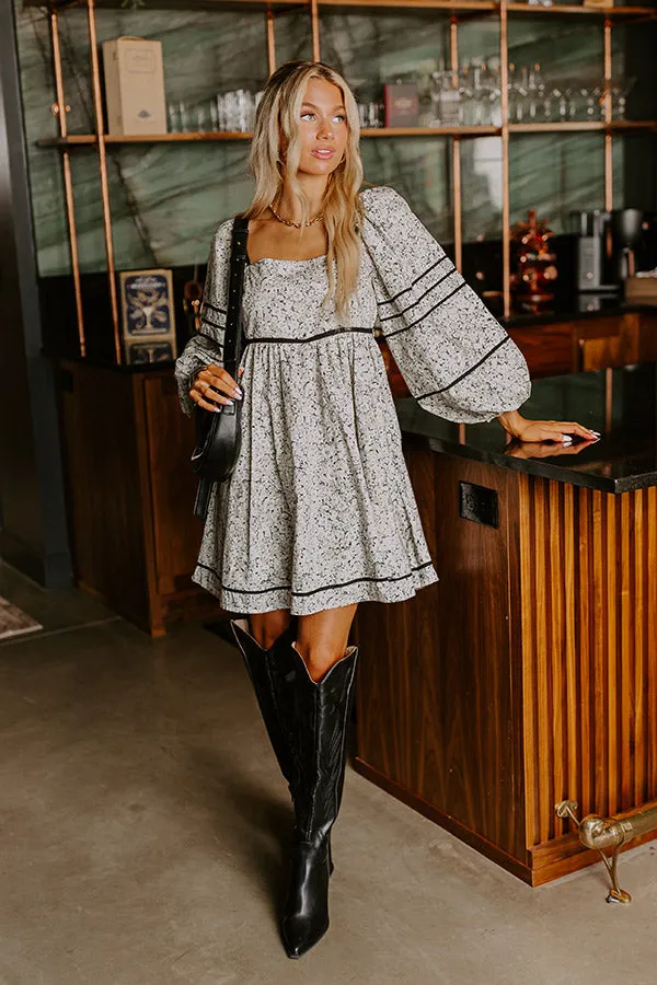 French Cottage Floral Mini Dress sold by Impressions product image thumbnail 2