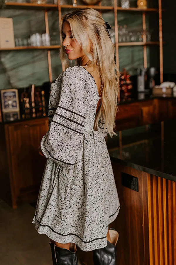 French Cottage Floral Mini Dress sold by Impressions product image thumbnail 4