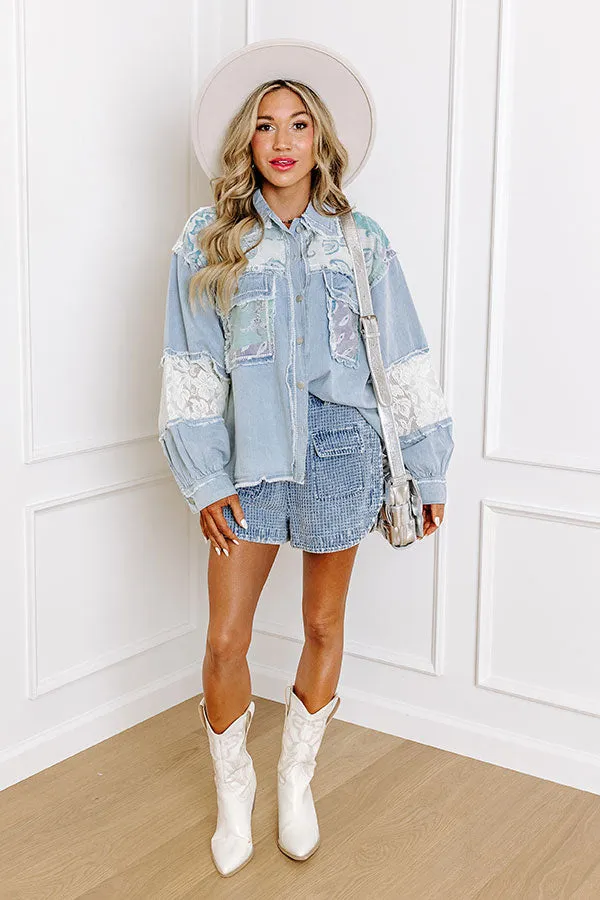 Boho Vibes Lightweight Chambray Jacket sold by Impressions product image thumbnail 2